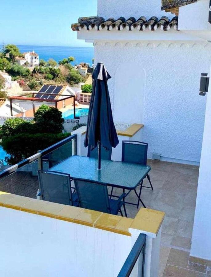 Apartamento 2 En Chalet Con Vista Abierta Al Mar Malaga Ngoại thất bức ảnh