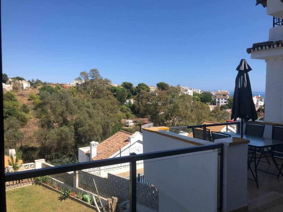 Apartamento 2 En Chalet Con Vista Abierta Al Mar Malaga Ngoại thất bức ảnh